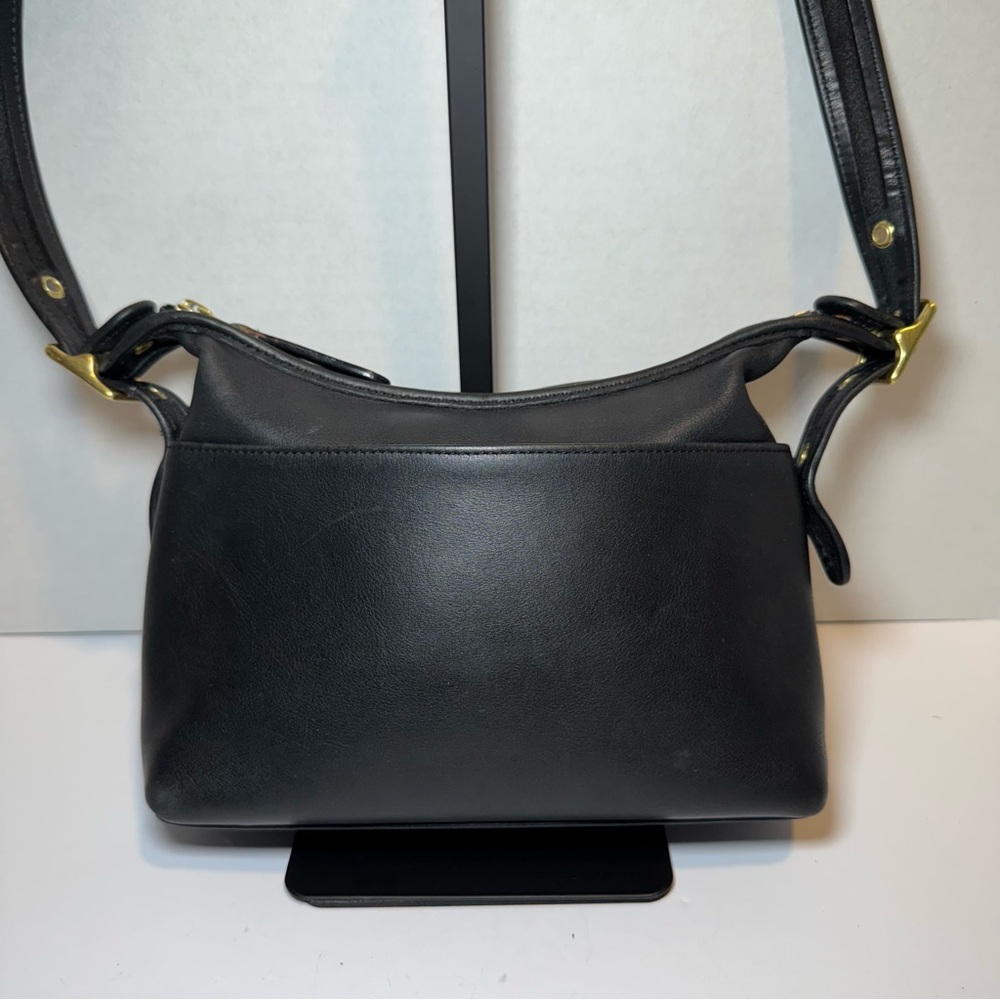 Vintage COACH Legacy Small Pocket Zip Bag #K3Z-9136 Black Nov. 2003 with COA